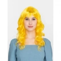 Litae Trend Sarı Renk Uzun Dalgalı Parti Peruğu