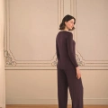 HERŞEYTREND  Uzun Kollu ve Dantelli Pijama Takımı