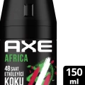 HERŞEYTREND 2 Adet Axe Africa Erkek Deodorant Sprey 150 ml