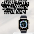 HERŞEYTREND 2025 Yeni Model Akıllı Saat Android ve İOS Uyumlu Çağrı Cevaplama