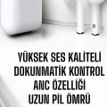 HERŞEYTREND 2.Nesil Kablosuz Bluetooth Kulaklık Uzun Pil Ömrü