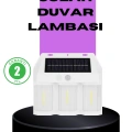 HERŞEYTREND 3 in 1 Solar Duvar Lambası – IP65 Su Geçirmez, Hareket Sensörlü