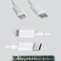 HERŞEYTREND 30W Type-C Lightning Hızlı Şarj Kablosu 1.2m iPhone Uyumlu