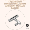 HERŞEYTREND 360° Dönüşlü Su Akışı Başlığı | 4ü 1 Arada Kullanım