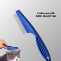 HERŞEYTREND 4 Parçalı Evcil Hayvan Tarak Seti – Paslanmaz Çelik Dişli, Ergonomik Saplı