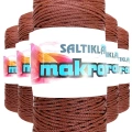 HERŞEYTREND 5 Adet Polyester Makrome İpi 2060 Taba 100 gr