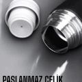 HERŞEYTREND 500 ml Kapasiteli Taşınabilir Basınçlı Termos Seti Günlük Kullanım için İdeal
