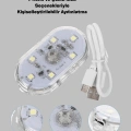 HERŞEYTREND 7 Renk Modlu Dokunmatik Sensörlü Mini LED Araç İçi Lamba