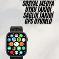 HERŞEYTREND Akıllı Saat Android ve İOS Uyumlu Plastik Kordon Yeni Nesil