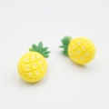 HERŞEYTREND Ananas Hamur Küpe - ÇOK RENKLİ