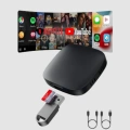 HERŞEYTREND Android Auto Kablosuz Adaptör Bluetooth 5.0 ve 5.8GHz WiFi Destekli