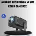 HERŞEYTREND Android Projeksiyon Game Box – 1280x720p HD Çözünürlük, Bluetooth,HDMI ve USB Girişli