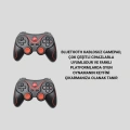 HERŞEYTREND Android Uyumlu Gamepad X3 Game Stick Oyun Kolu Bluetooth Bağlantılı