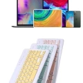 HERŞEYTREND Android ve İOS Uyumlu Bluetooth Kablosuz Türkçe Q Klavye Renkli