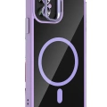 LitaeTrend Apple iPhone 11 Remim Lensli Magsafe Standlı Kapak - Lila