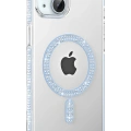 LitaeTrend Apple iPhone 14 Move Taşlı Magsafe Kapak - Mavi