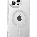 LitaeTrend Apple iPhone 14 Pro Max Move Taşlı Magsafe Kapak - Gümüş
