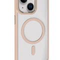 LitaeTrend Apple iPhone 14 Terea Magsafe Kapak - Gold