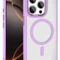 LitaeTrend Apple iPhone 15 Pro Max Terea Magsafe Kapak - Lila