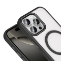 LitaeTrend Apple iPhone 15 Pro Max Terea Magsafe Kapak - Siyah