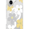 LitaeTrend Apple iPhone 16 Floral Magsafe Kapak - Sarı