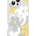 LitaeTrend Apple iPhone 16 Pro Max Floral Magsafe Kapak - Sarı