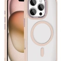 LitaeTrend Apple iPhone 16 Pro Max Terea Magsafe Kapak - Pembe