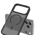 LitaeTrend Apple iPhone 17 Pro Jota Magsafe Kapak - Siyah