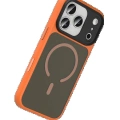 LitaeTrend Apple iPhone 17 Pro Megane Magsafe Kapak - Turuncu