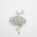HERŞEYTREND Balerin Broş - Gümüş