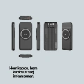 HERŞEYTREND Bluetooth 5.4 İntercom ve Alarmlı Disk Kilidi Seti Güçlü Ses ve Güvenlik