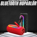 HERŞEYTREND Bluetooth Hoparlör USB Şarjlı Uzun Pil Ömrü Android ve İOS Uyumlu Renkli