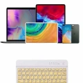 HERŞEYTREND Bluetooth Şarj Edilebilir Mini Q Klavye Kablosuz Taşınabilir