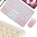 HERŞEYTREND Bluetooth Touchpad Klavye 10.9 inch Kablosuz Wifi Q Klavye Slim