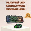 HERŞEYTREND Bluetooth ve Dahili Ses Özellikli Astronot Projeksiyon Lambası