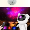 HERŞEYTREND Bluetooth ve Dahili Ses Özellikli Astronot Projeksiyon Lambası