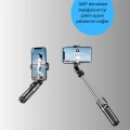 HERŞEYTREND Bluetooth’lu Işıklı Selfie Çubuğu – Katlanabilir, 130 cm
