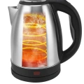 HERŞEYTREND Elektrikli Paslanmaz Çelik Su Isıtcı Çelik Kettle 1.8 Lt. Uzun Ömürlü