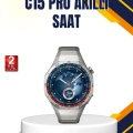 HERŞEYTREND Gümüş Akıllı Saat 46mm Kasa