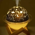 HERŞEYTREND Hava Nemlendirici Masa ve Gece Lambası USB Projeksiyon Aromaterapi
