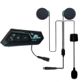 HERŞEYTREND Intercom Bluetooth Kask Kulaklık Motosiklet Kulaklık 5.0 Bluetooth