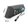 HERŞEYTREND Intercom Bluetooth Kask Kulaklık Motosiklet Kulaklık 5.0 Bluetooth