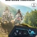 HERŞEYTREND İnterkom Intercom Kask Kulaklık Bt22 Bluetooth Motosiklet Kulaklık 5.0 Bluetooth