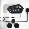 HERŞEYTREND İnterkom Intercom Kask Kulaklık Bt22 Bluetooth Motosiklet Kulaklık 5.0 Bluetooth