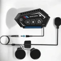 HERŞEYTREND İnterkom Intercom Kask Kulaklık Bt22 Bluetooth Motosiklet Kulaklık 5.0 Bluetooth