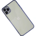 LitaeTrend iPhone 11 Pro Kılıf Lensli Silikon - Mor