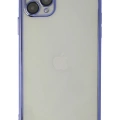 LitaeTrend iPhone 11 Pro Max Kılıf Lensli Silikon - Mor