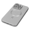 LitaeTrend iPhone 13 Pro Max Kılıf Moshi Lens Magneticsafe Silikon - Gümüş
