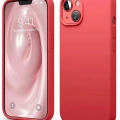 LitaeTrend iPhone 14 Kılıf First Silikon - Kırmızı