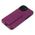 LitaeTrend iPhone 14 Plus Kılıf Mega Standlı Silikon - Mor